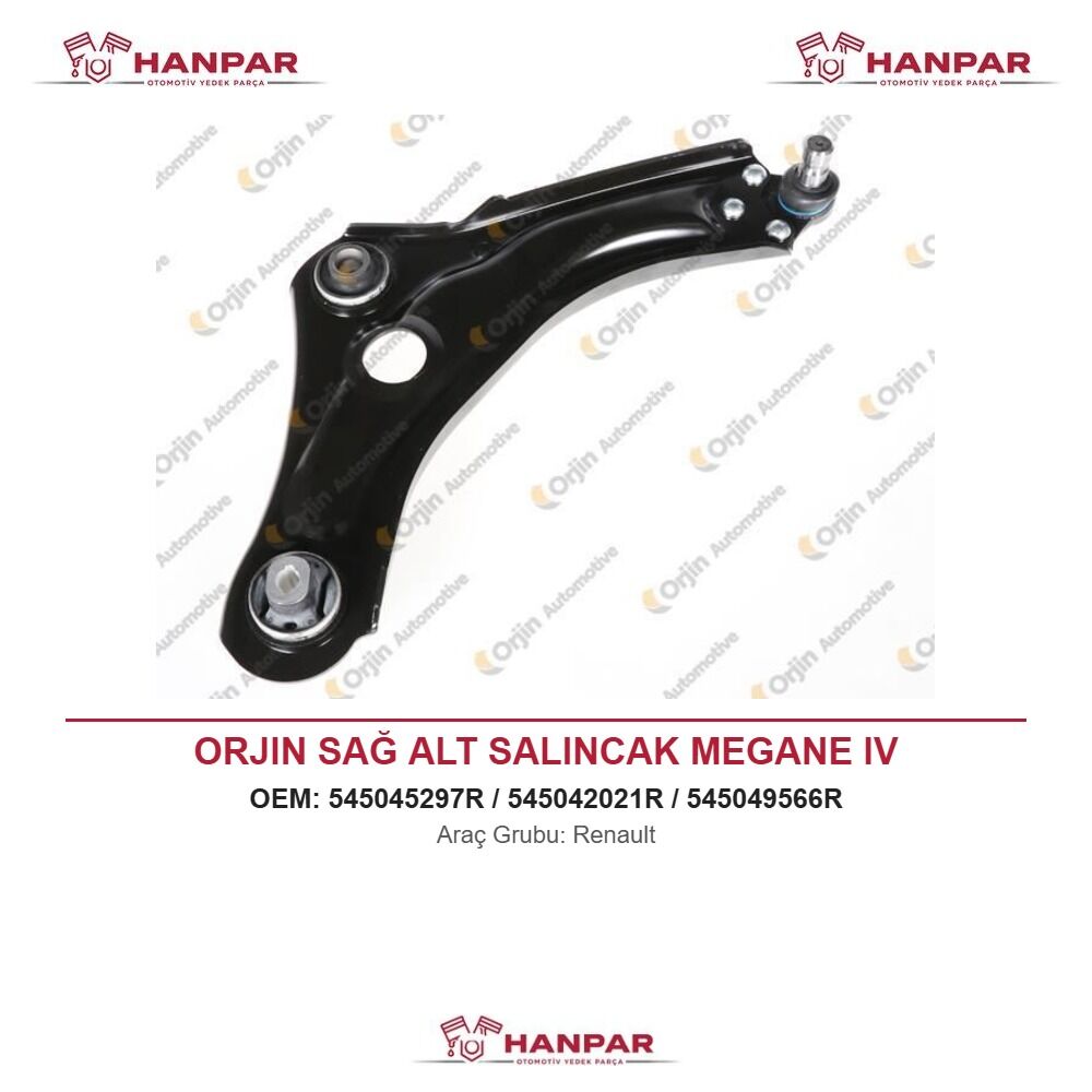 ORJIN SAĞ ALT SALINCAK MEGANE IV