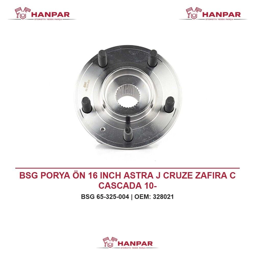 BSG PORYA ÖN 16 INCH ASTRA J CRUZE ZAFIRA C CASCADA 10-