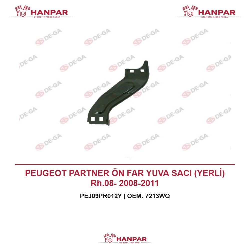 PEUGEOT PARTNER ÖN FAR YUVA SACI (YERLİ) Rh.08- 2008-2011