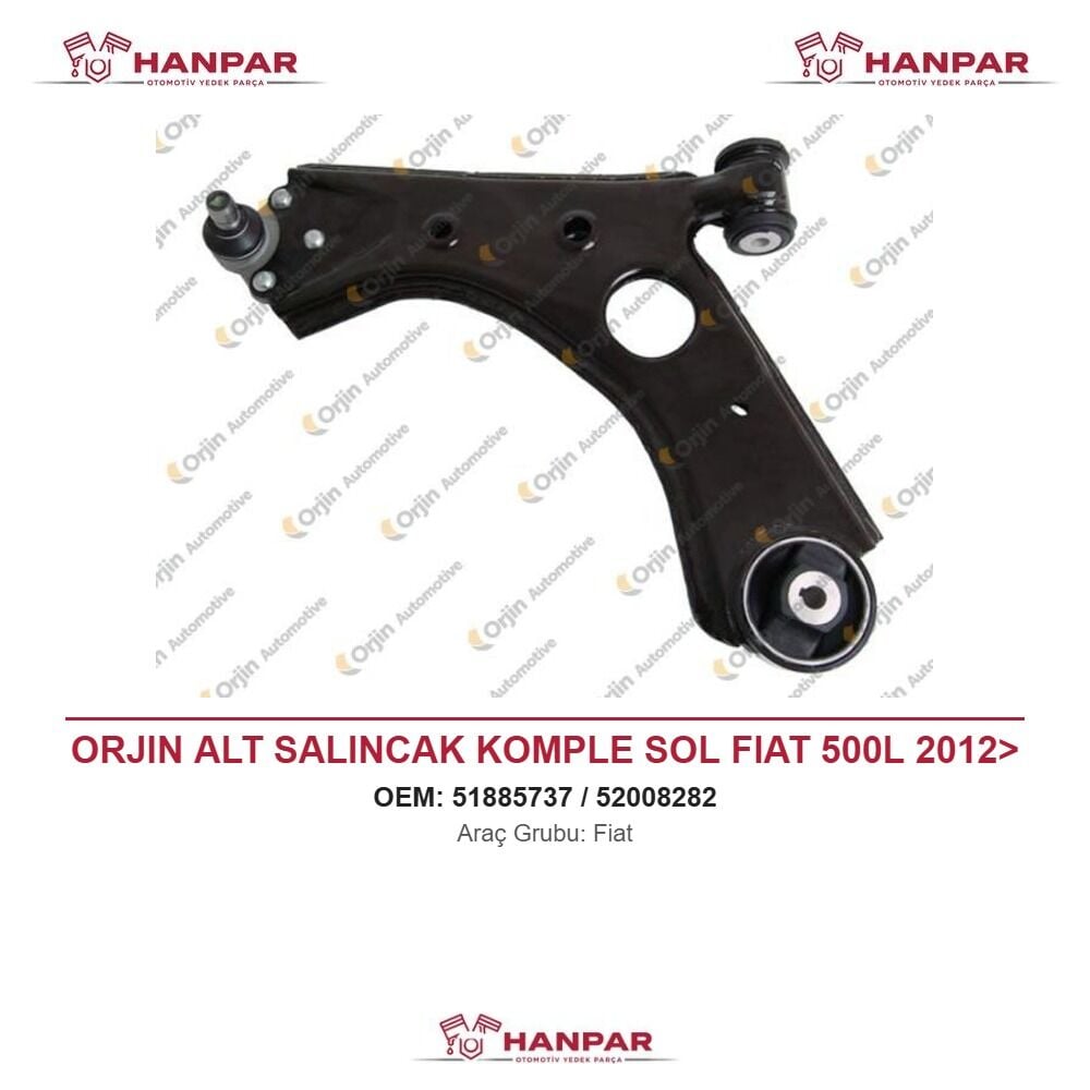 ORJIN ALT SALINCAK KOMPLE SOL FIAT 500L 2012>