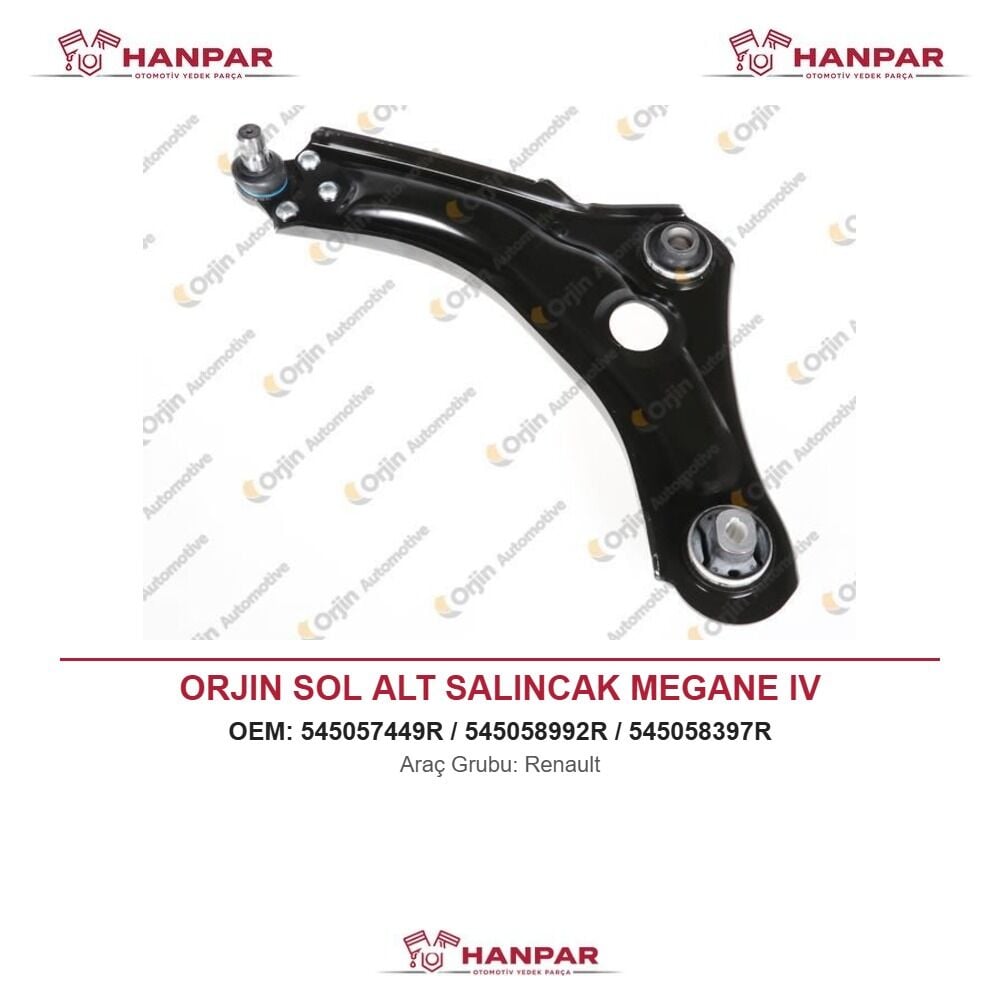 ORJIN SOL ALT SALINCAK MEGANE IV