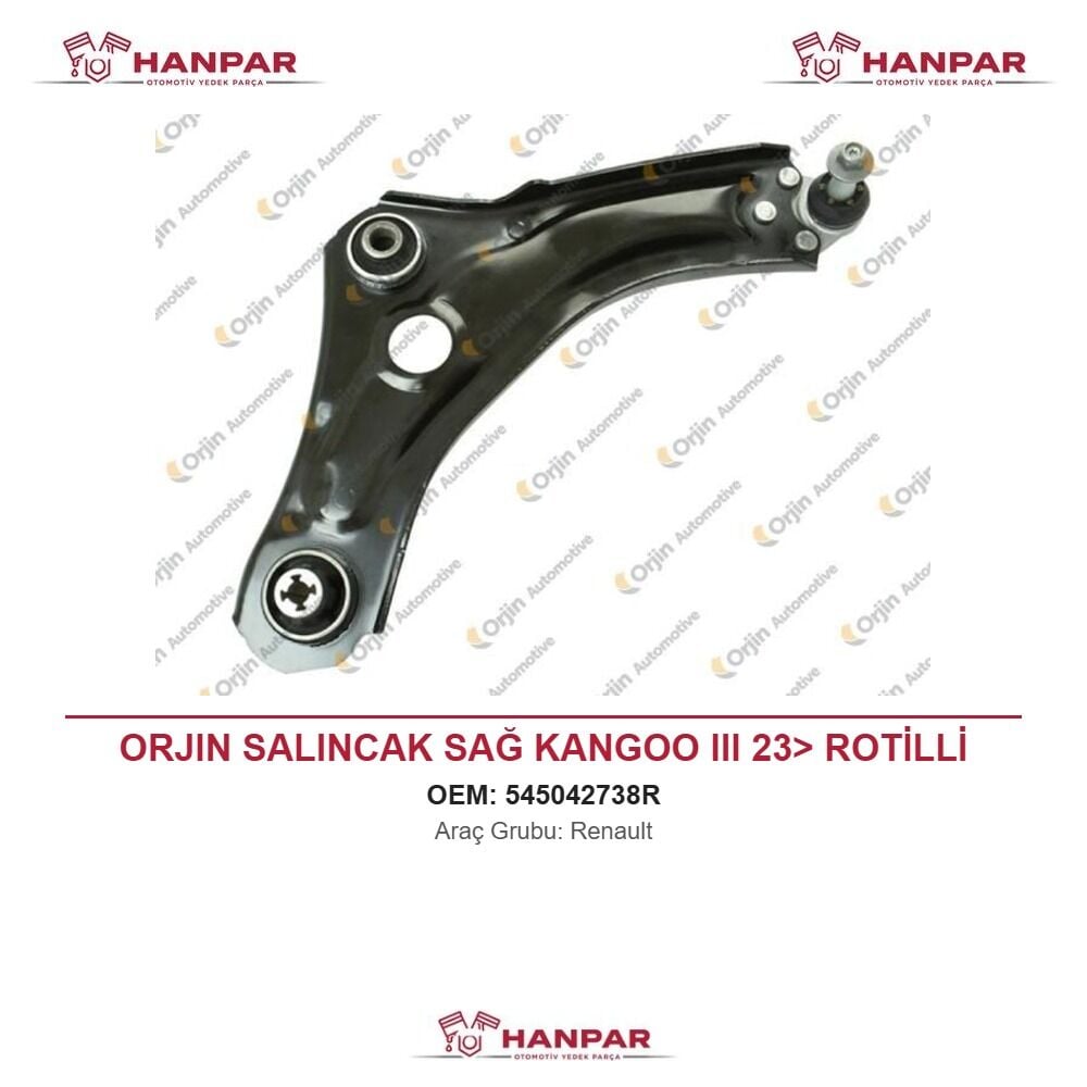 ORJIN SALINCAK SAĞ KANGOO III 23> ROTİLLİ