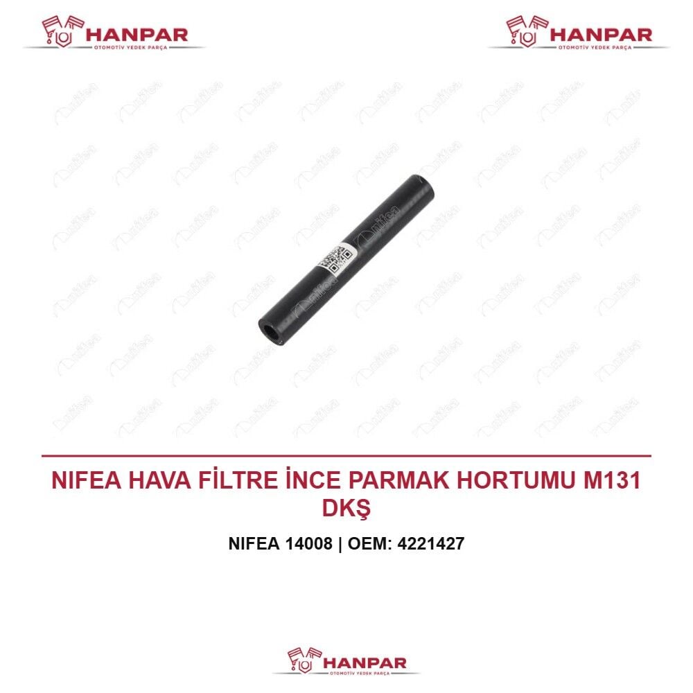 NIFEA HAVA FİLTRE İNCE PARMAK HORTUMU M131 DKŞ