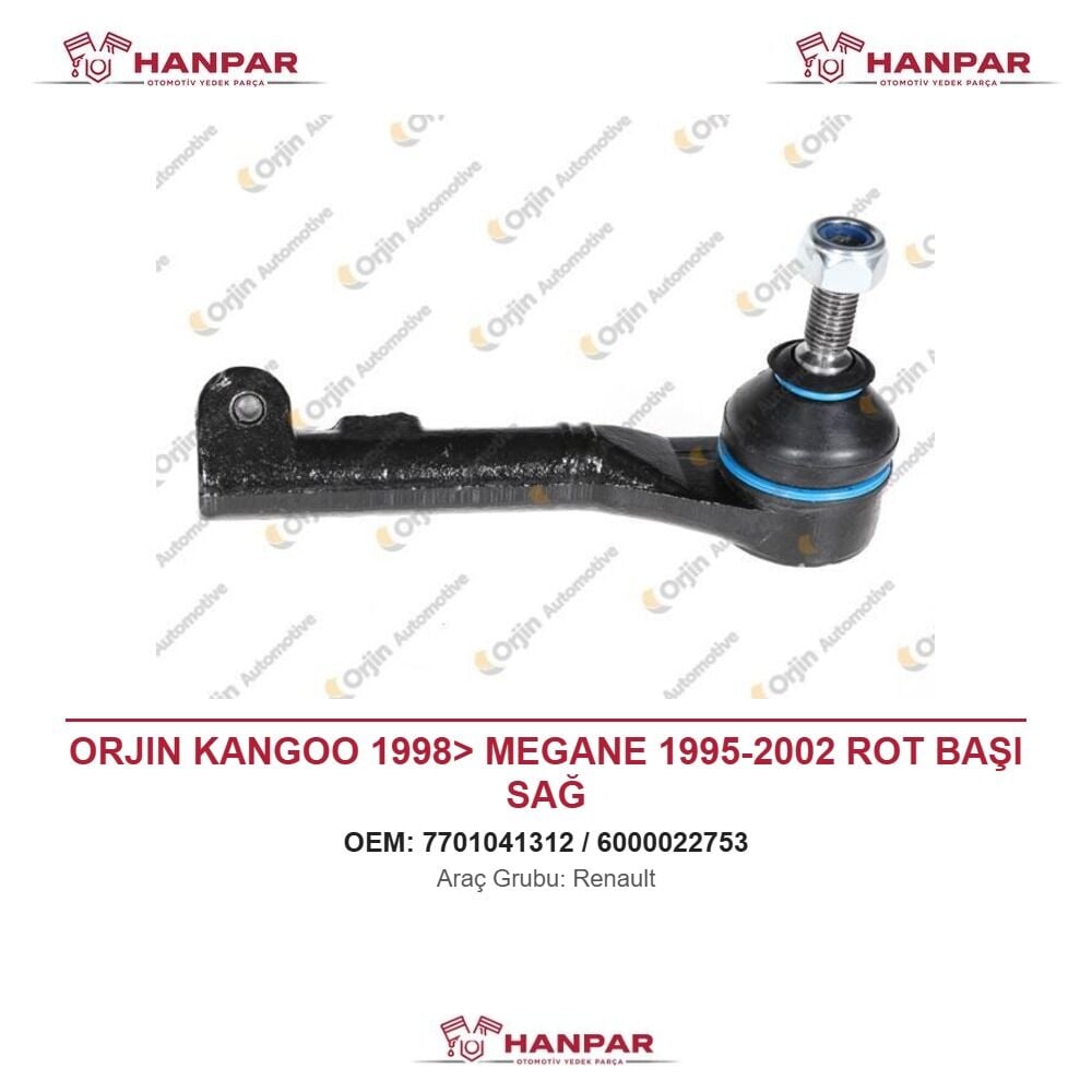 ORJIN KANGOO 1998> MEGANE 1995-2002 ROT BAŞI SAĞ