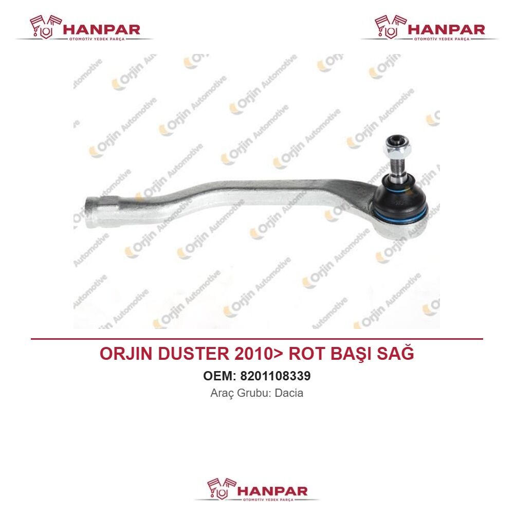ORJIN DUSTER 2010> ROT BAŞI SAĞ