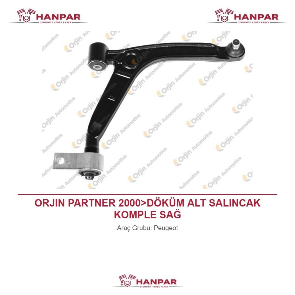 ORJIN PARTNER 2000>DÖKÜM ALT SALINCAK KOMPLE SAĞ