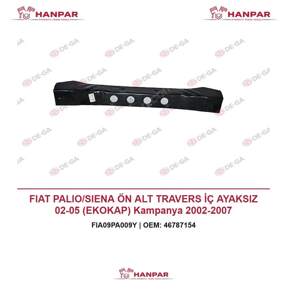 FIAT PALIO/SIENA ÖN ALT TRAVERS İÇ AYAKSIZ 02-05 (EKOKAP) Kampanya 2002-2007