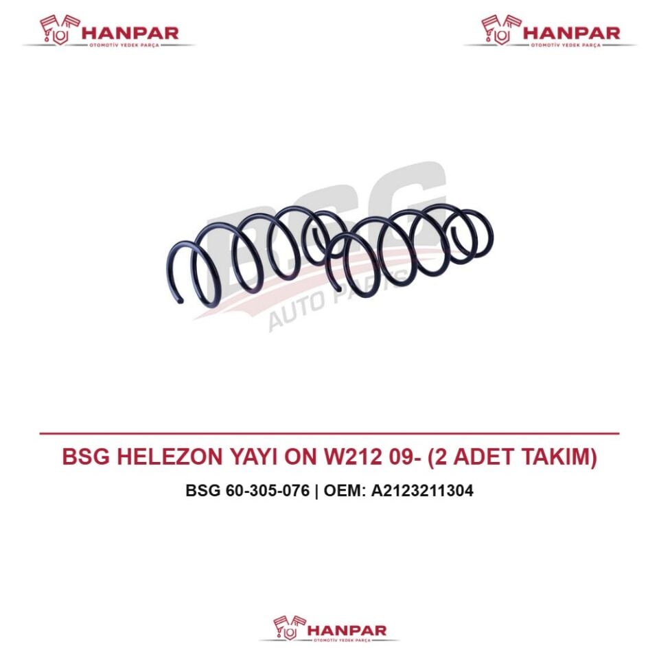 BSG HELEZON YAYI ON W212 09- (2 ADET TAKIM)