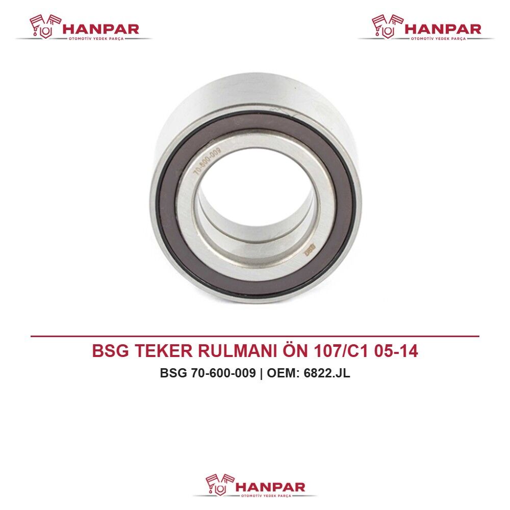 BSG TEKER RULMANI ÖN 107/C1 05-14