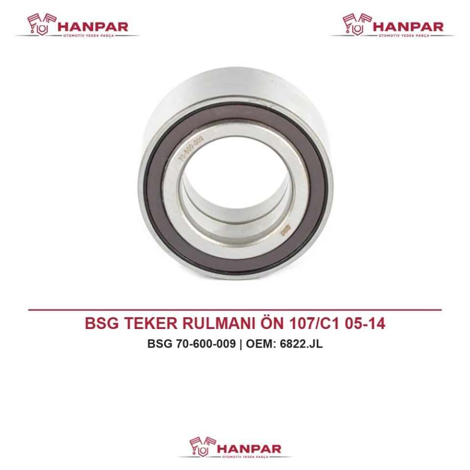 BSG TEKER RULMANI ÖN 107/C1 05-14