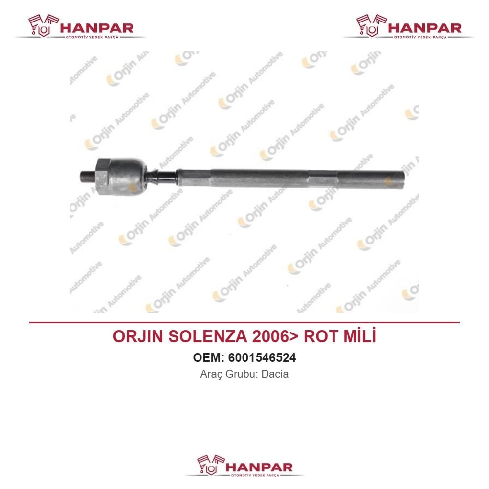ORJIN SOLENZA 2006> ROT MİLİ
