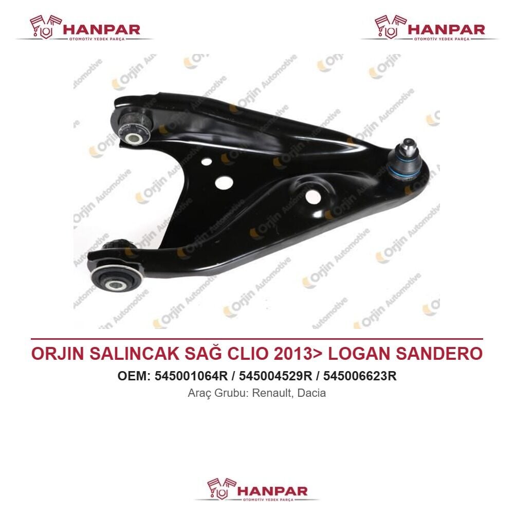 ORJIN SALINCAK SAĞ CLIO 2013> LOGAN SANDERO