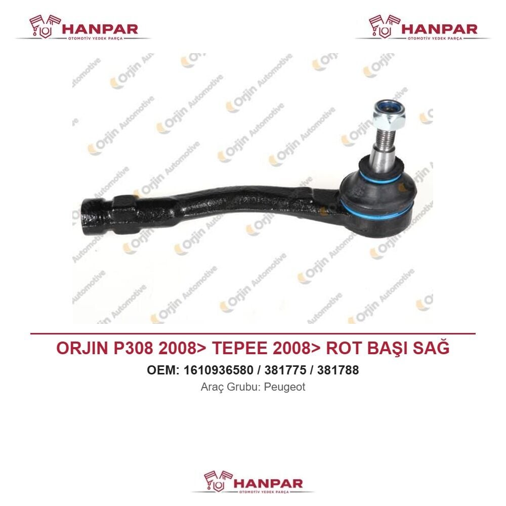 ORJIN P308 2008> TEPEE 2008> ROT BAŞI SAĞ