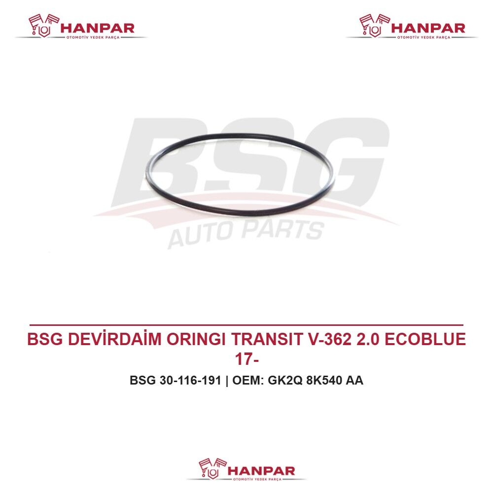 BSG DEVİRDAİM ORINGI TRANSIT V-362 2.0 ECOBLUE 17-