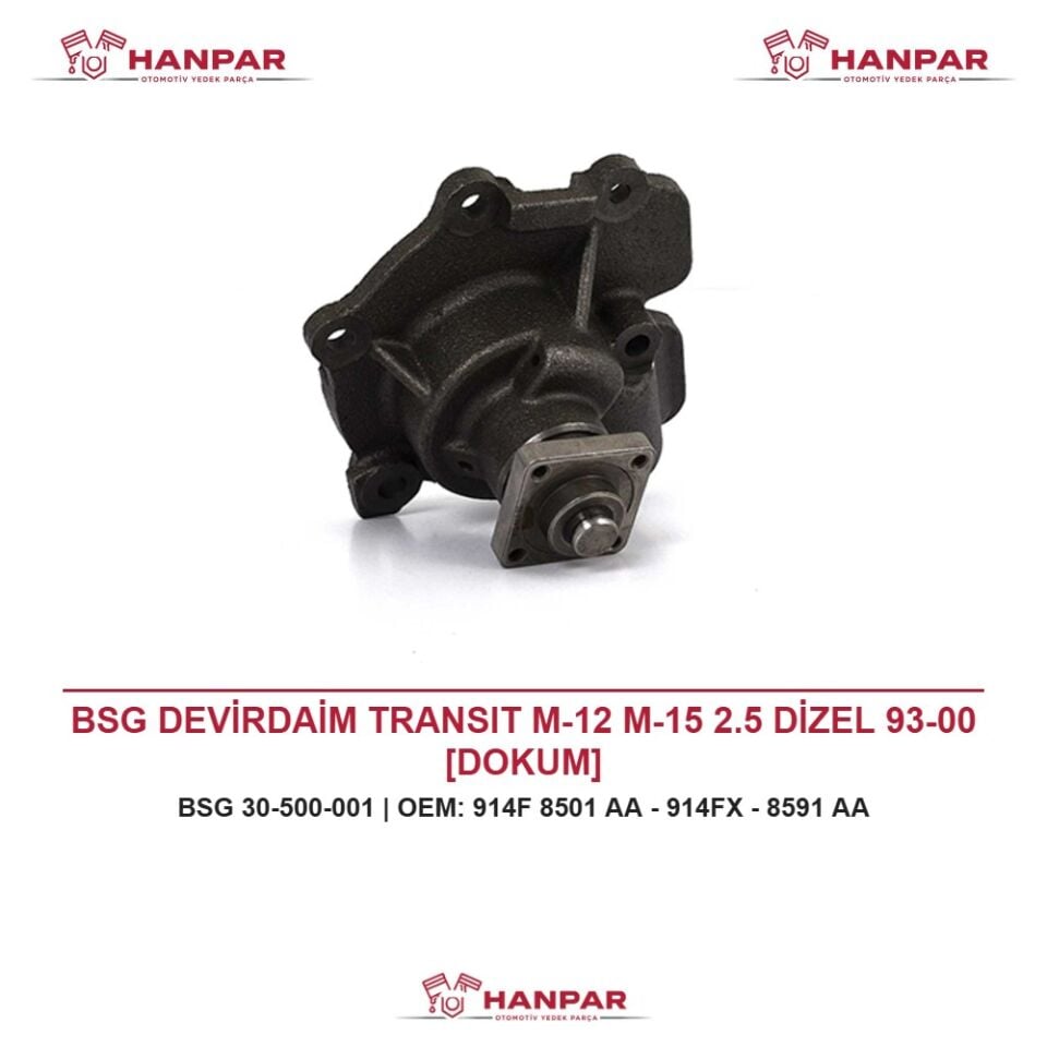 BSG DEVİRDAİM TRANSIT M-12 M-15 2.5 DİZEL 93-00 [DOKUM]
