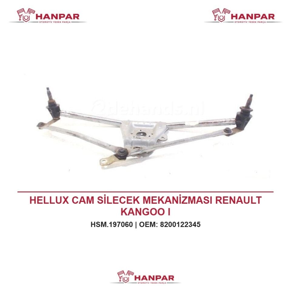 HELLUX CAM SİLECEK MEKANİZMASI RENAULT KANGOO I
