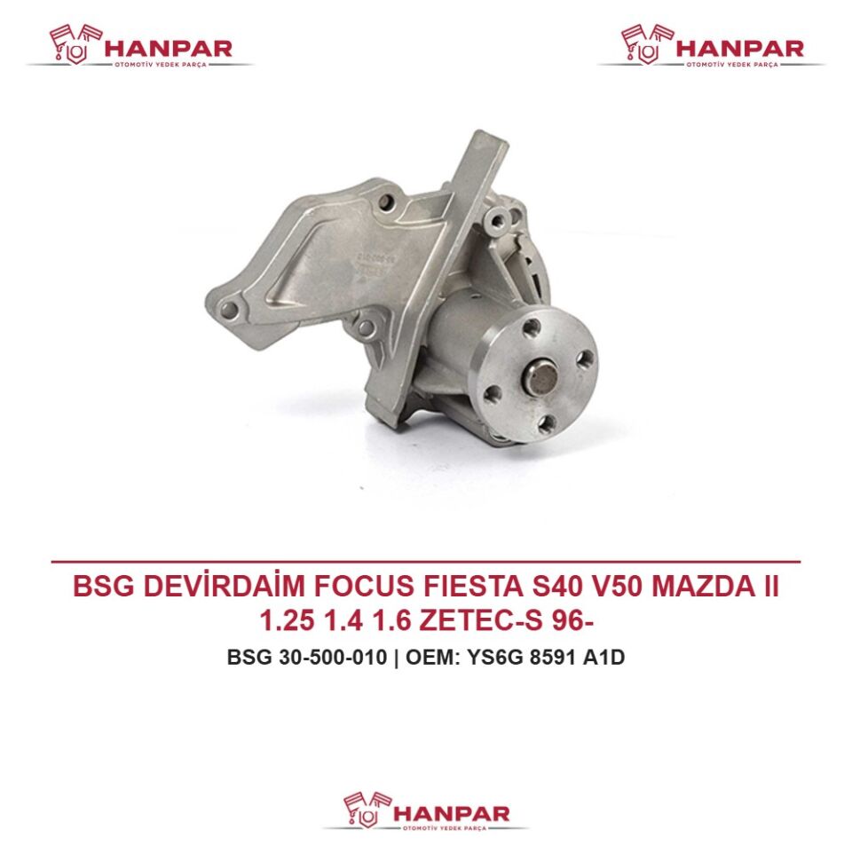 BSG DEVİRDAİM FOCUS FIESTA S40 V50 MAZDA II 1.25 1.4 1.6 ZETEC-S 96-