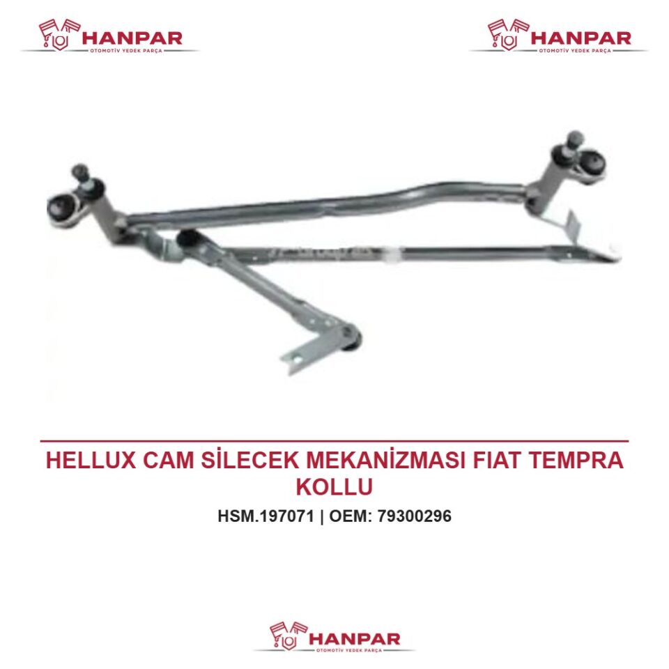 HELLUX CAM SİLECEK MEKANİZMASI FIAT TEMPRA KOLLU