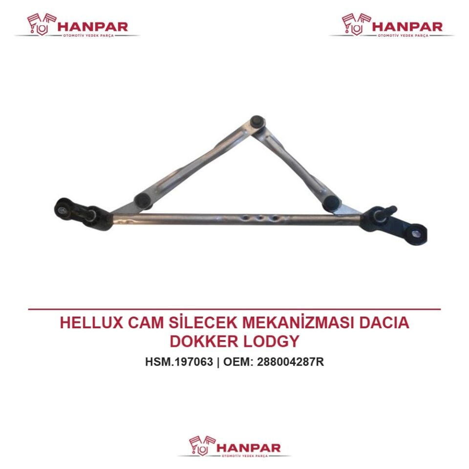 HELLUX CAM SİLECEK MEKANİZMASI DACIA DOKKER LODGY