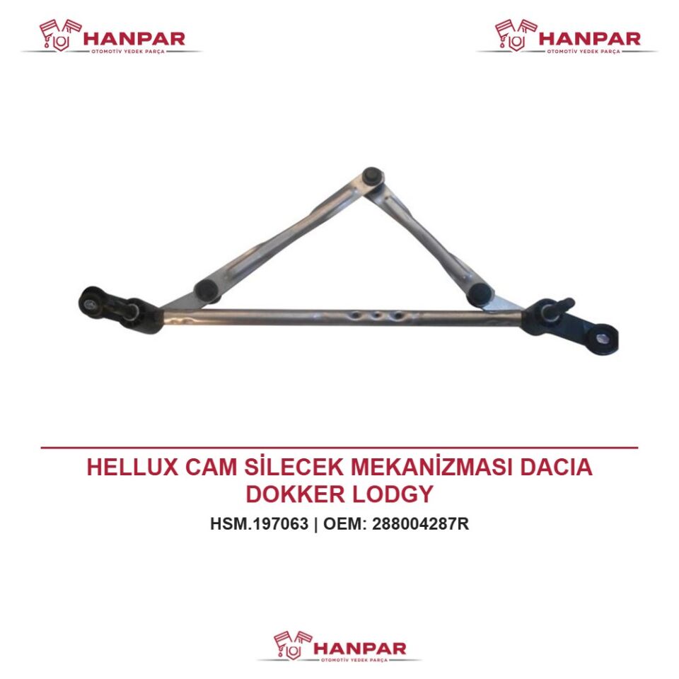 HELLUX CAM SİLECEK MEKANİZMASI DACIA DOKKER LODGY