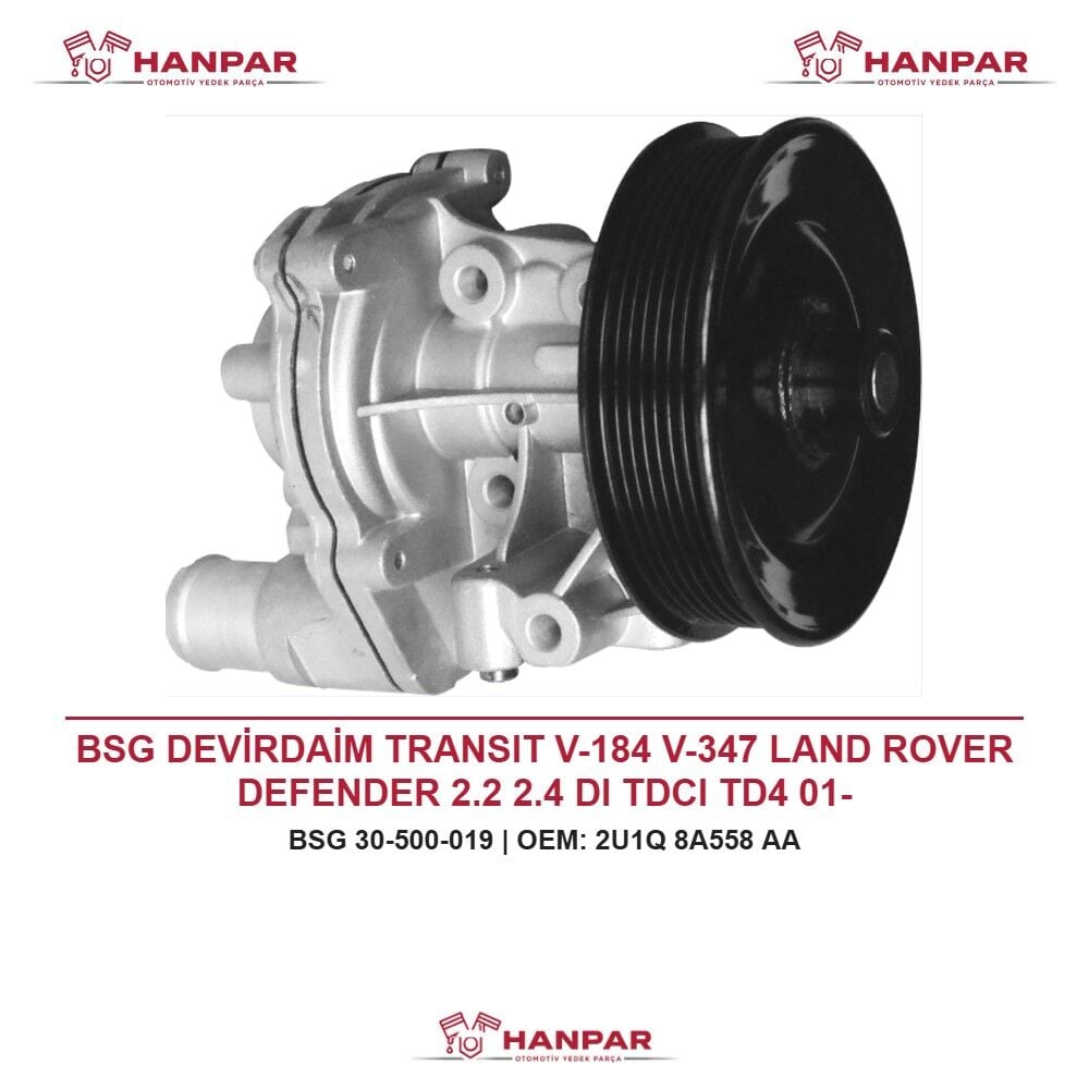 BSG DEVİRDAİM TRANSIT V-184 V-347 LAND ROVER DEFENDER 2.2 2.4 DI TDCI TD4 01-