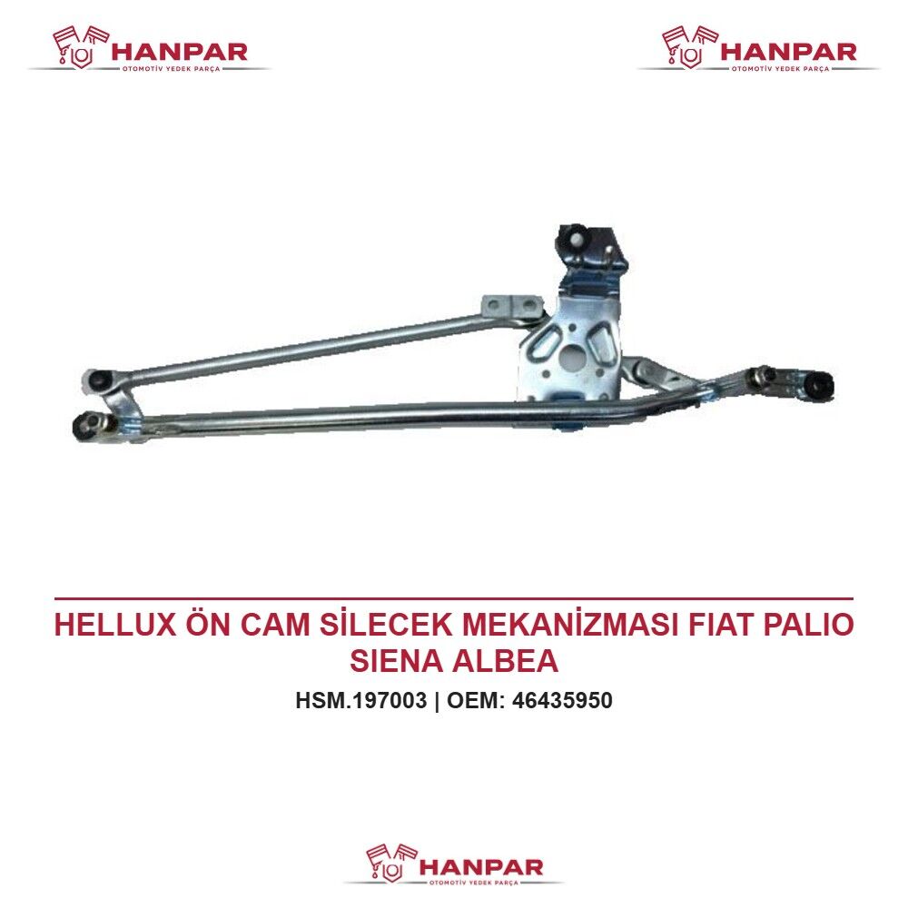 HELLUX ÖN CAM SİLECEK MEKANİZMASI FIAT PALIO SIENA ALBEA