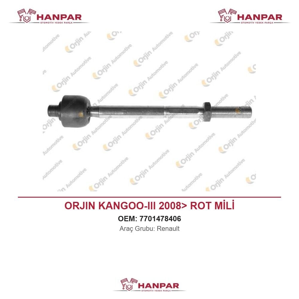 ORJIN KANGOO-III 2008> ROT MİLİ