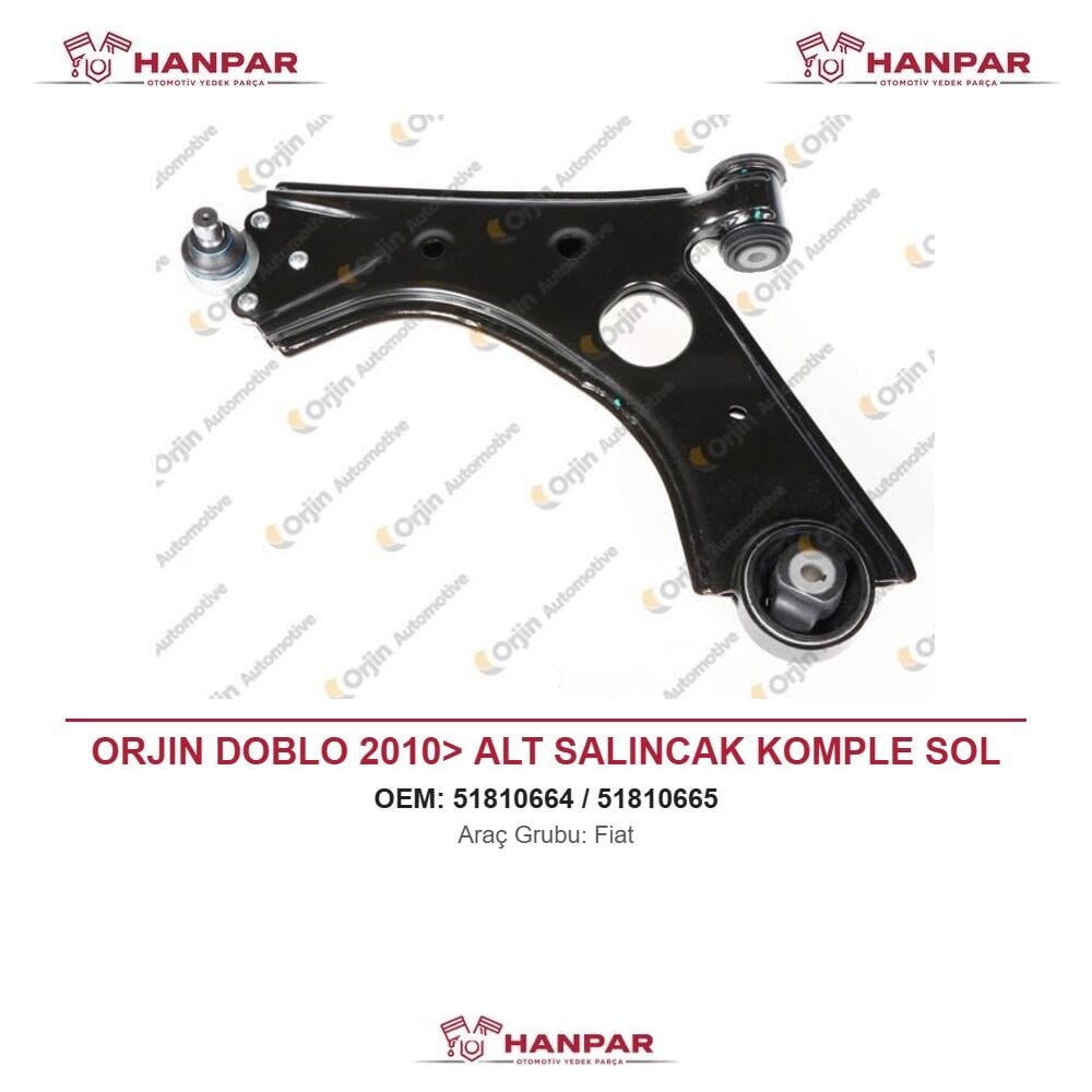 ORJIN DOBLO 2010> ALT SALINCAK KOMPLE SOL