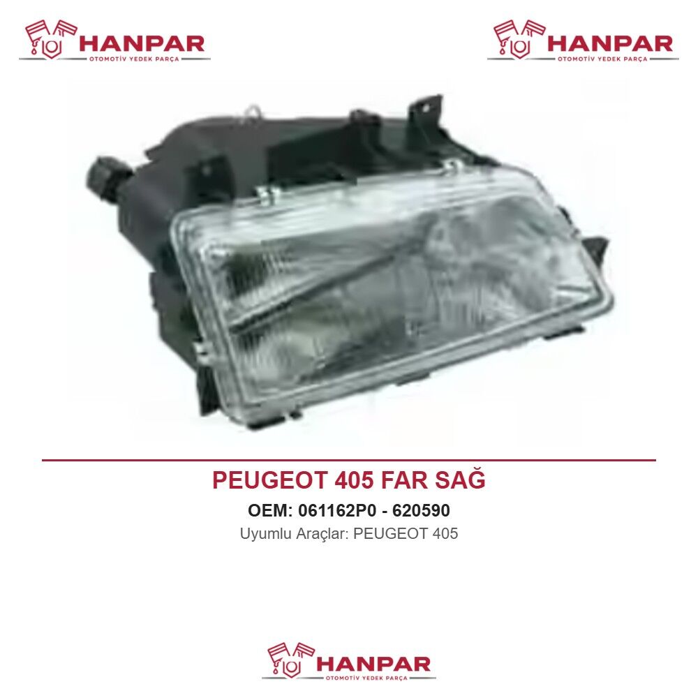 PEUGEOT 405 FAR SAĞ