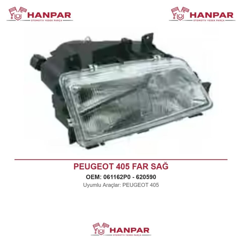 PEUGEOT 405 FAR SAĞ