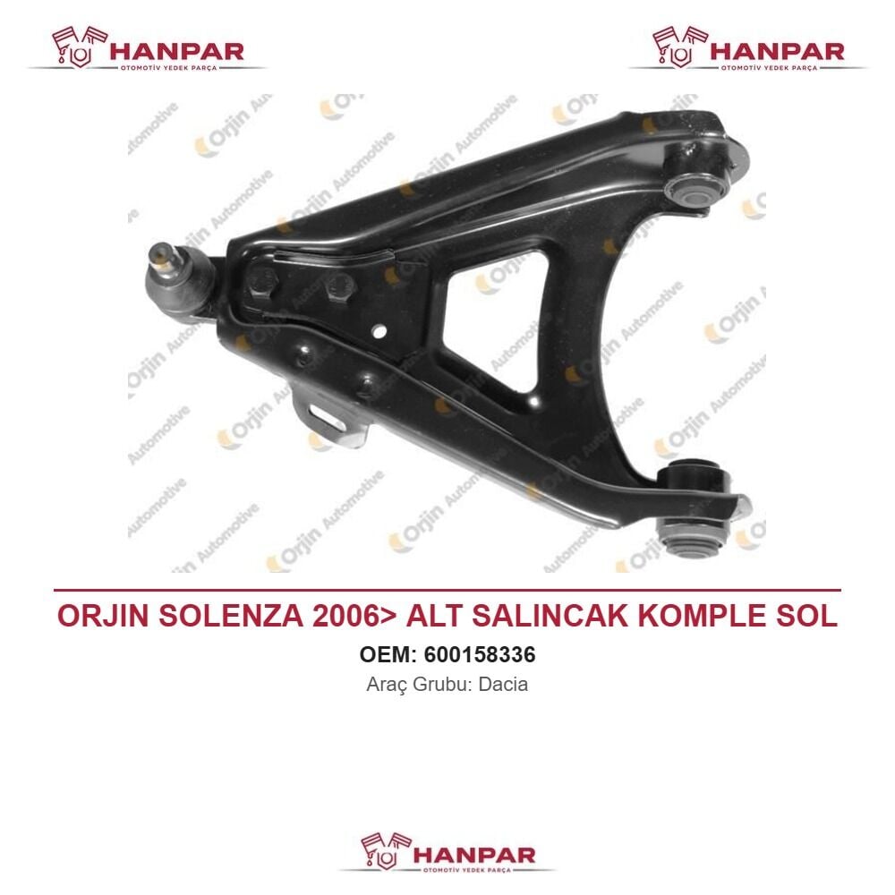 ORJIN SOLENZA 2006> ALT SALINCAK KOMPLE SOL
