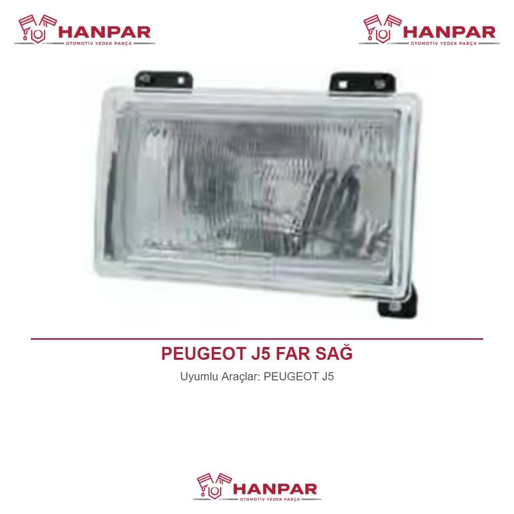 PEUGEOT J5 FAR SAĞ
