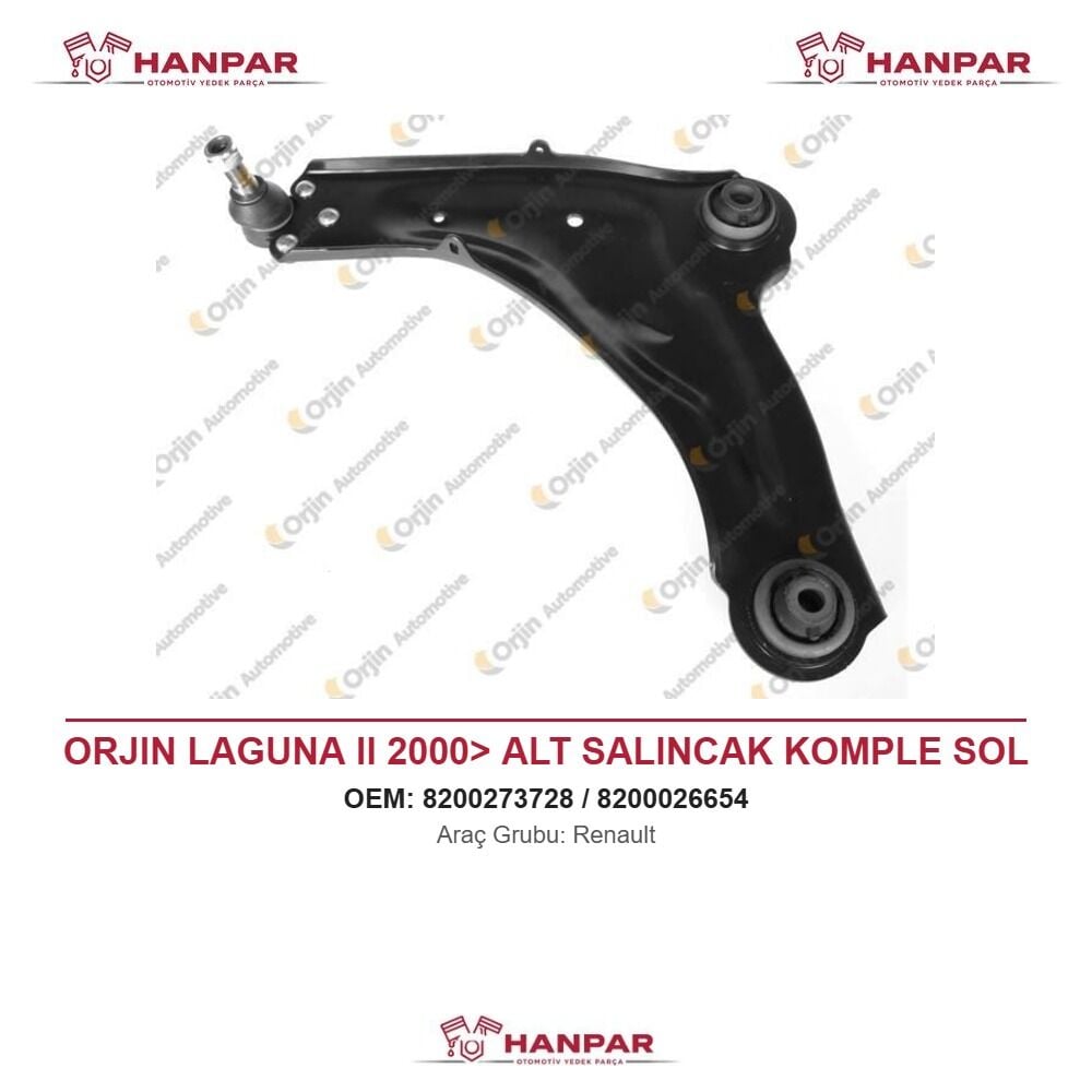 ORJIN LAGUNA II 2000> ALT SALINCAK KOMPLE SOL