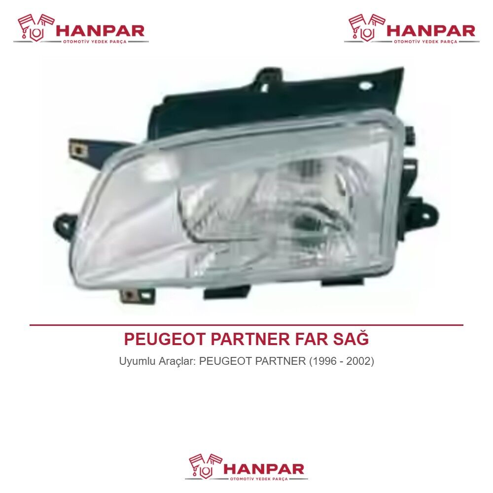 PEUGEOT PARTNER FAR SAĞ (1996-2002)