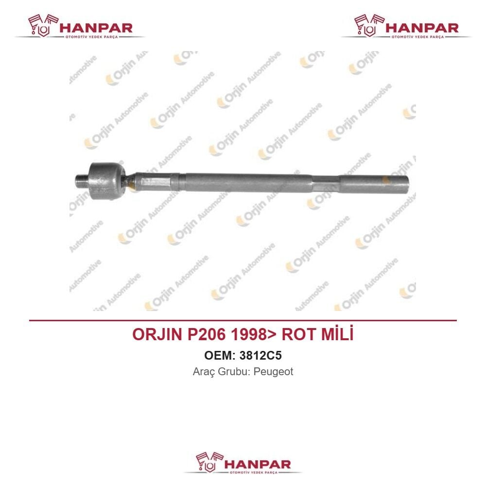 ORJIN P206 1998> ROT MİLİ