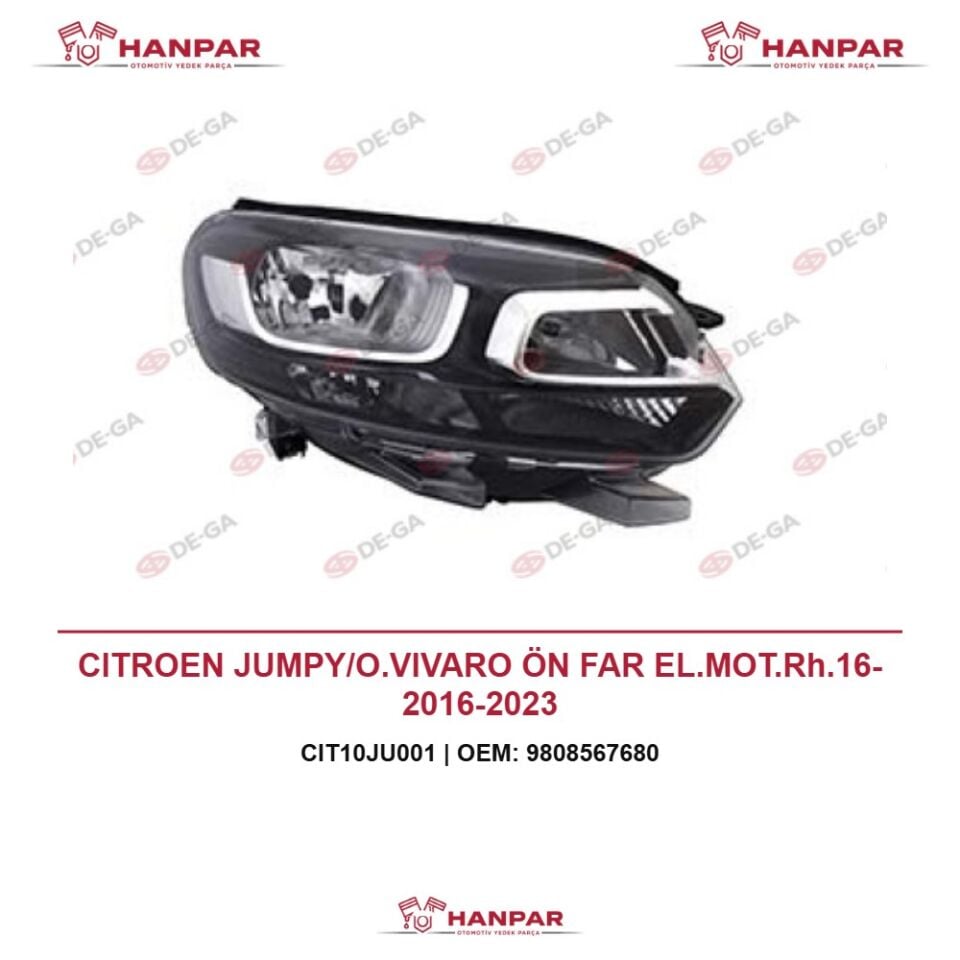 CITROEN JUMPY/O.VIVARO ÖN FAR EL.MOT.Rh.16- 2016-2023
