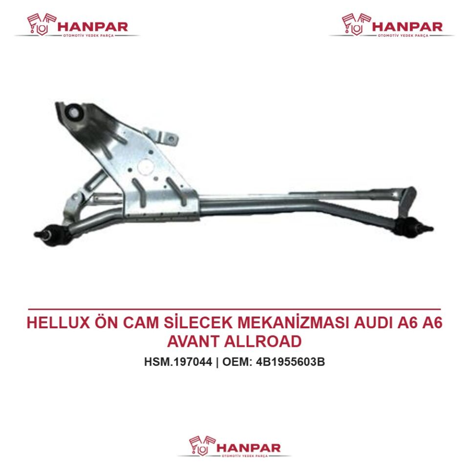 HELLUX ÖN CAM SİLECEK MEKANİZMASI AUDI A6 A6 AVANT ALLROAD