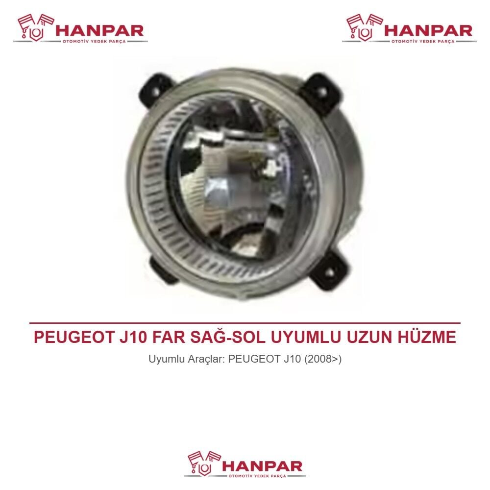PEUGEOT J10 FAR SAĞ-SOL UYUMLU UZUN HÜZME (2008>)