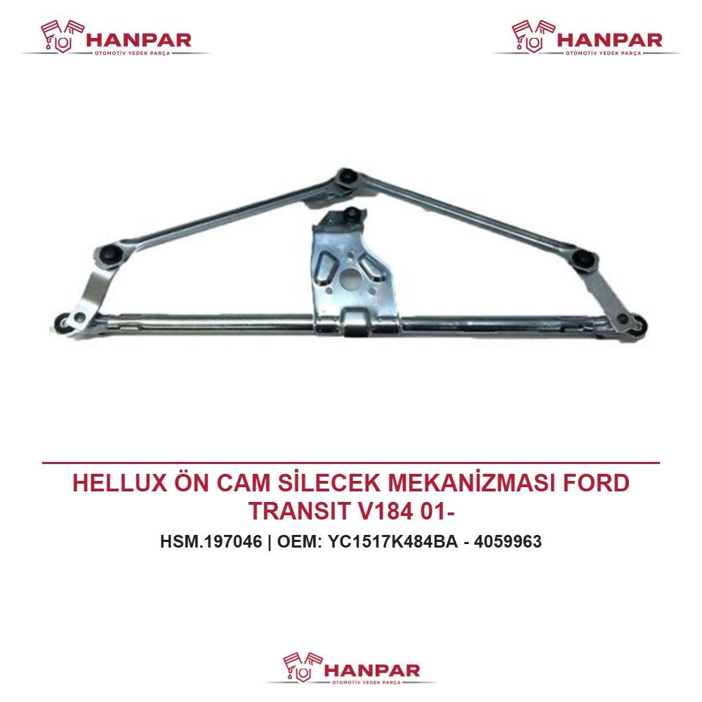 HELLUX ÖN CAM SİLECEK MEKANİZMASI FORD TRANSIT V184 01-