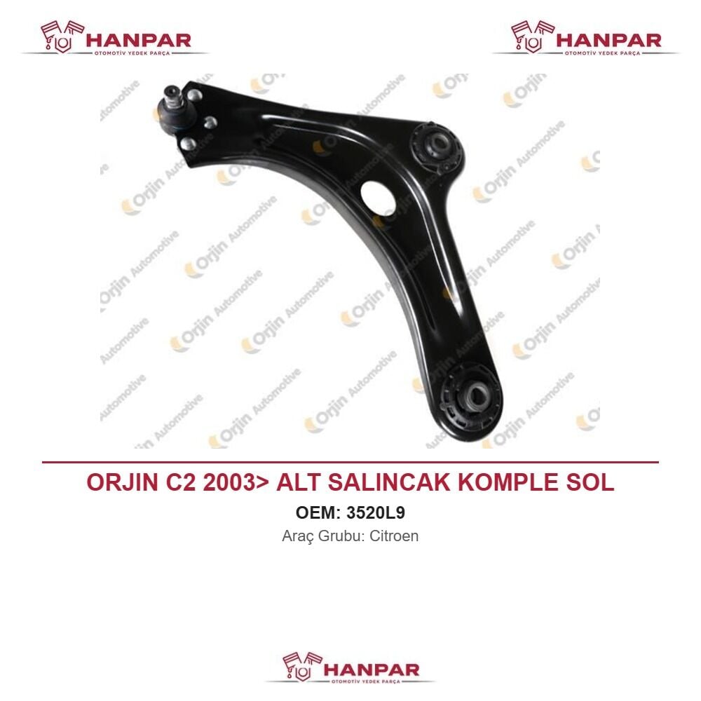 ORJIN C2 2003> ALT SALINCAK KOMPLE SOL