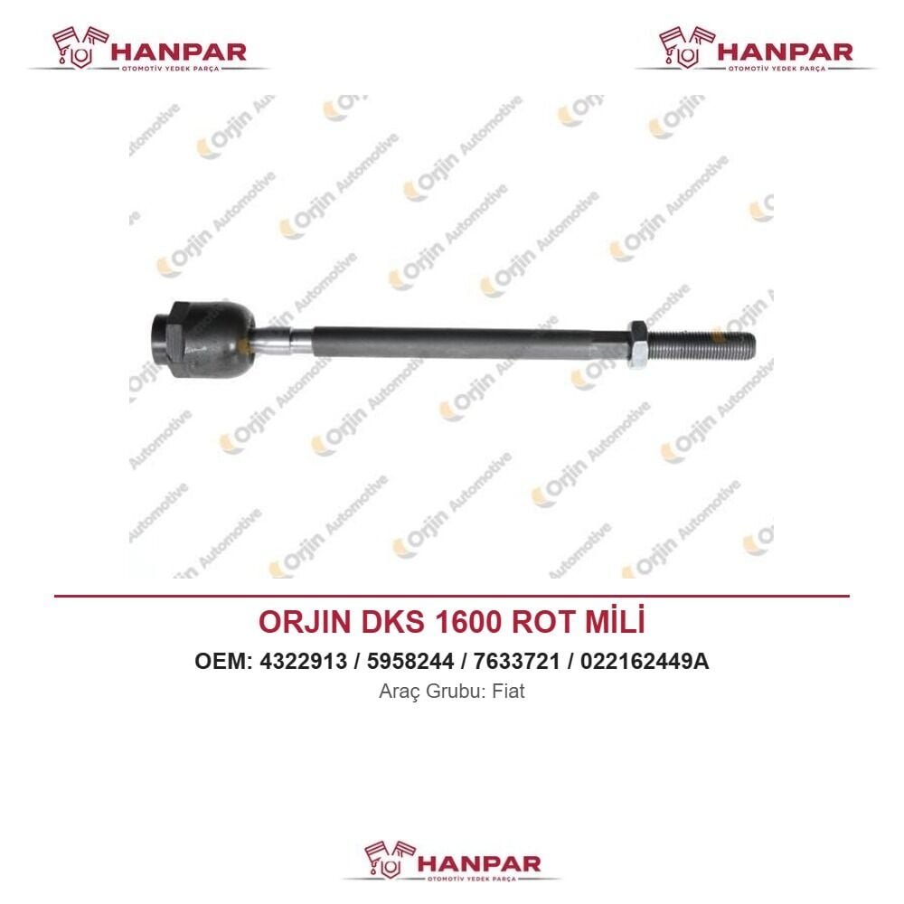 ORJIN DKS 1600 ROT MİLİ