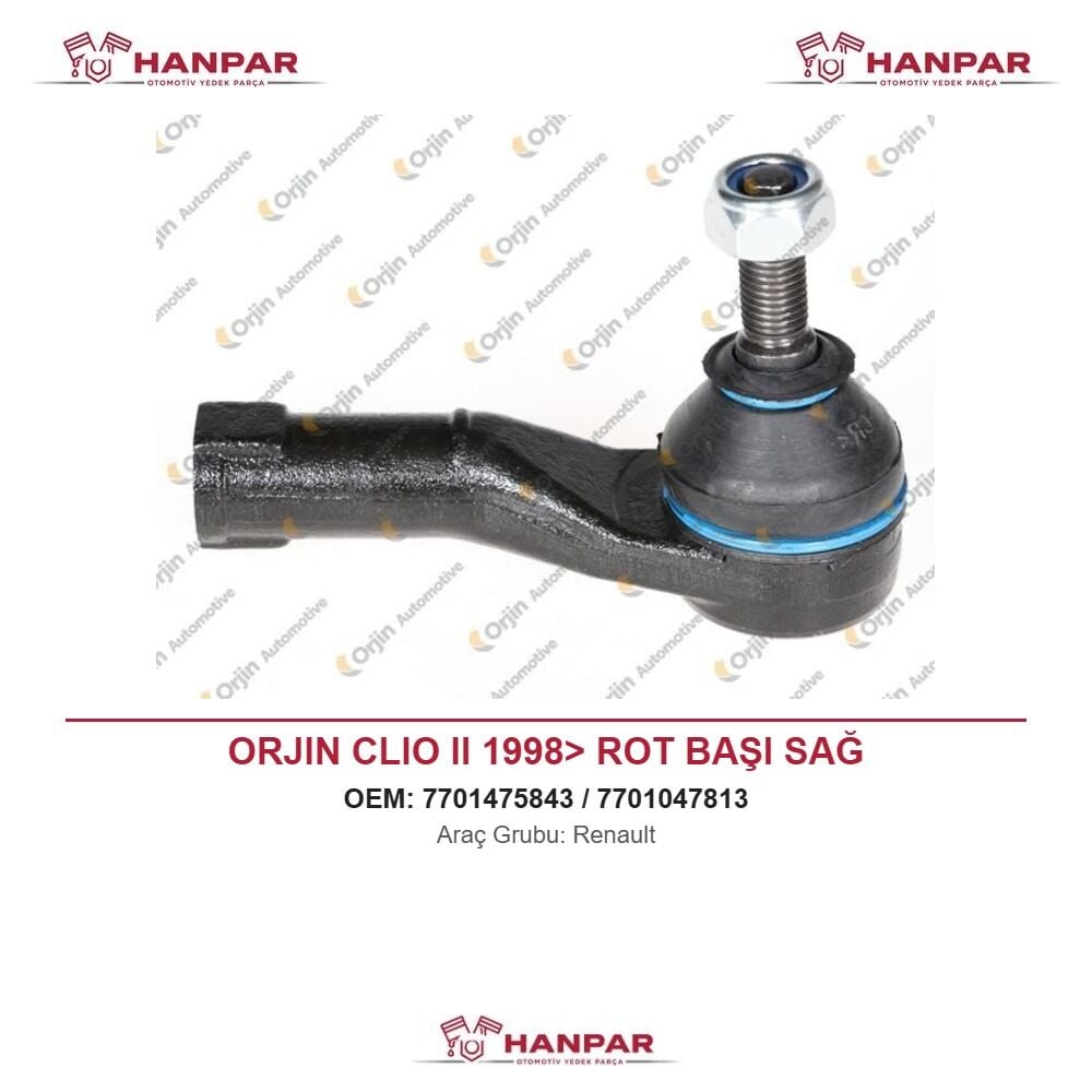 ORJIN CLIO II 1998> ROT BAŞI SAĞ