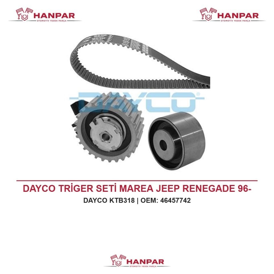 DAYCO TRİGER SETİ MAREA JEEP RENEGADE 96-