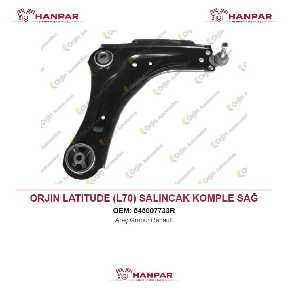 ORJIN LATITUDE (L70) SALINCAK KOMPLE SAĞ