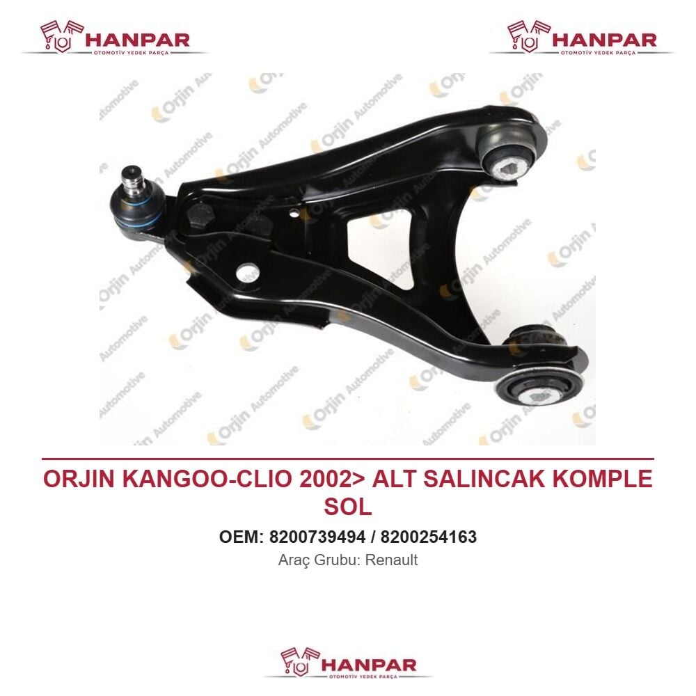 ORJIN KANGOO-CLIO 2002> ALT SALINCAK KOMPLE SOL