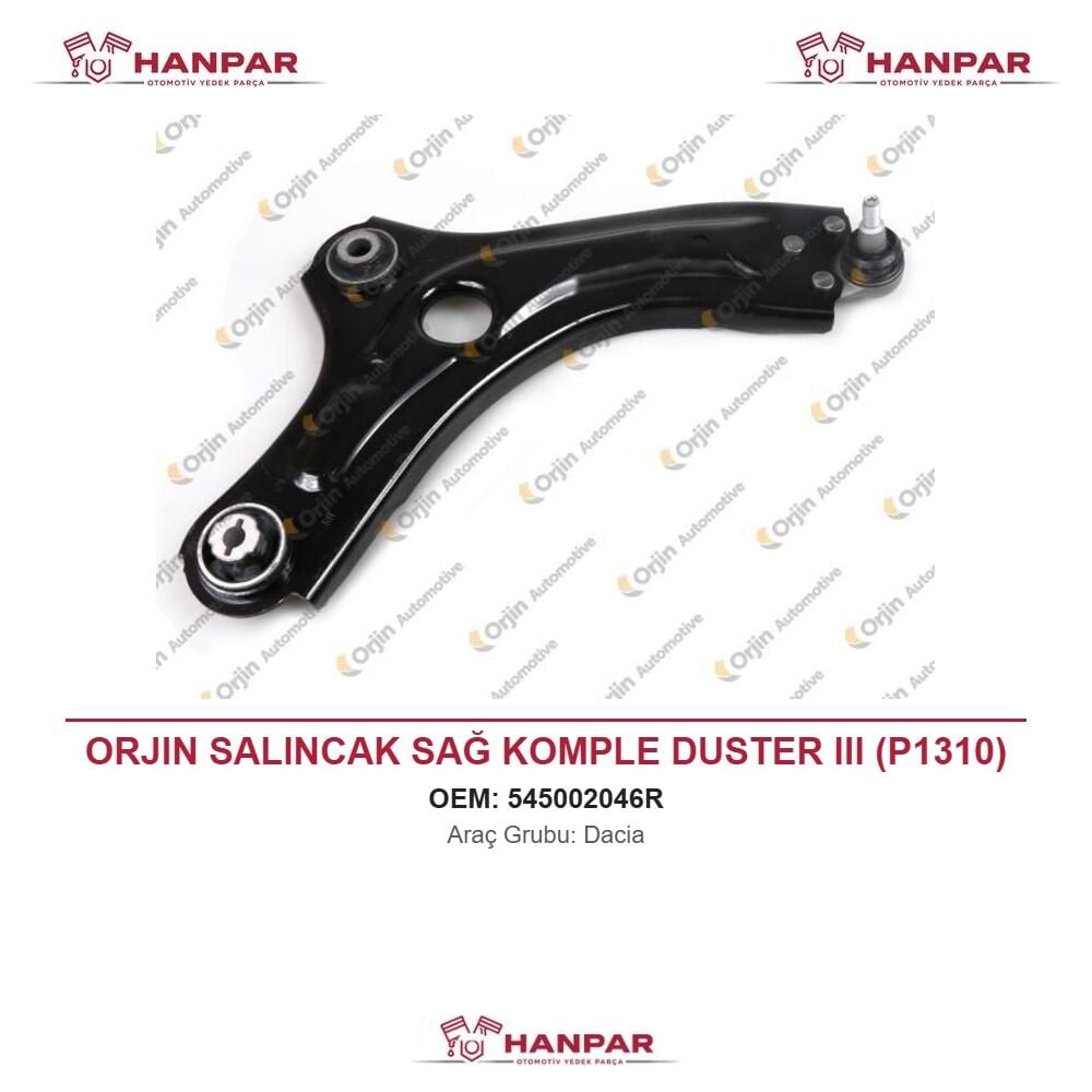 ORJIN SALINCAK SAĞ KOMPLE DUSTER III (P1310)