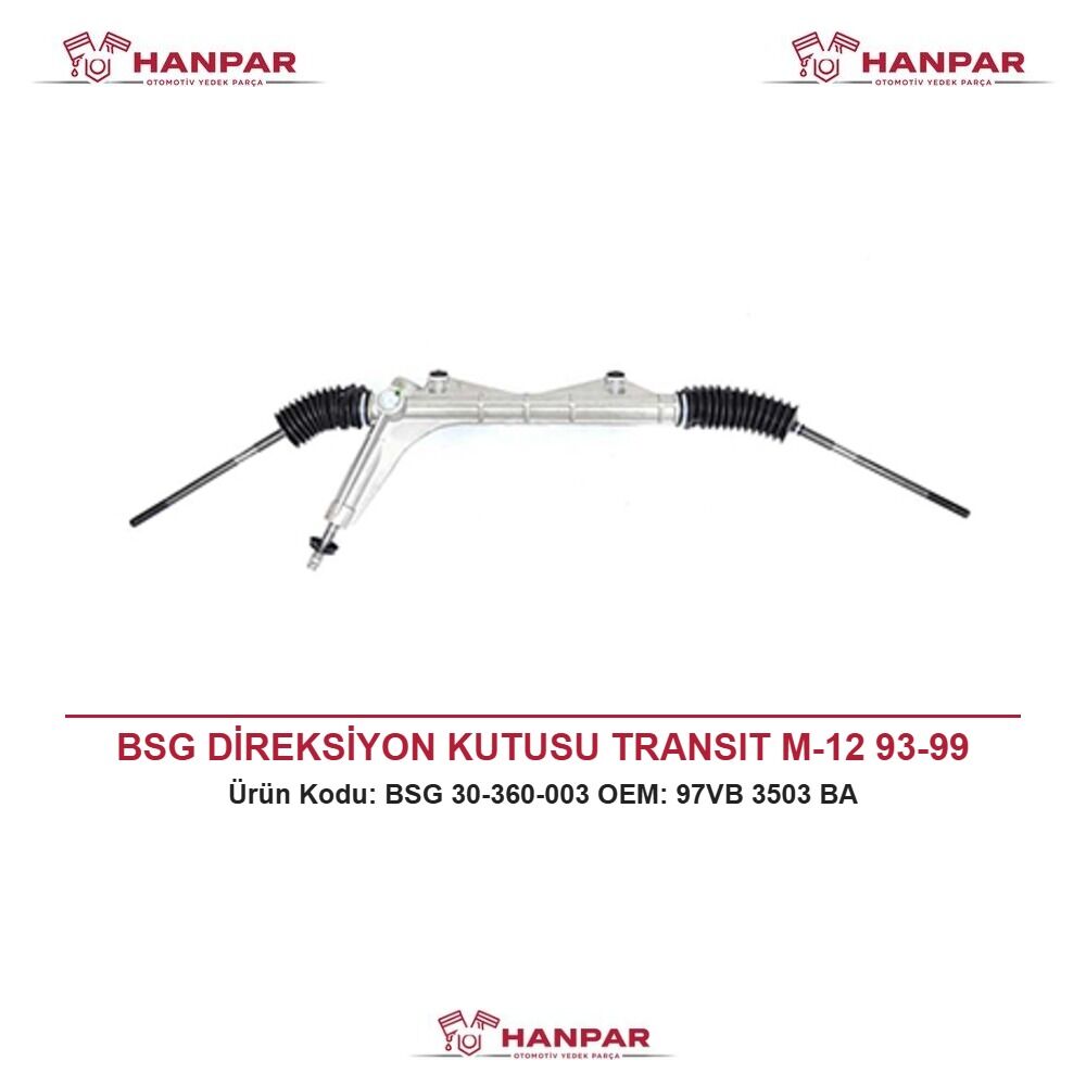 BSG DİREKSİYON KUTUSU TRANSIT M-12 93-99