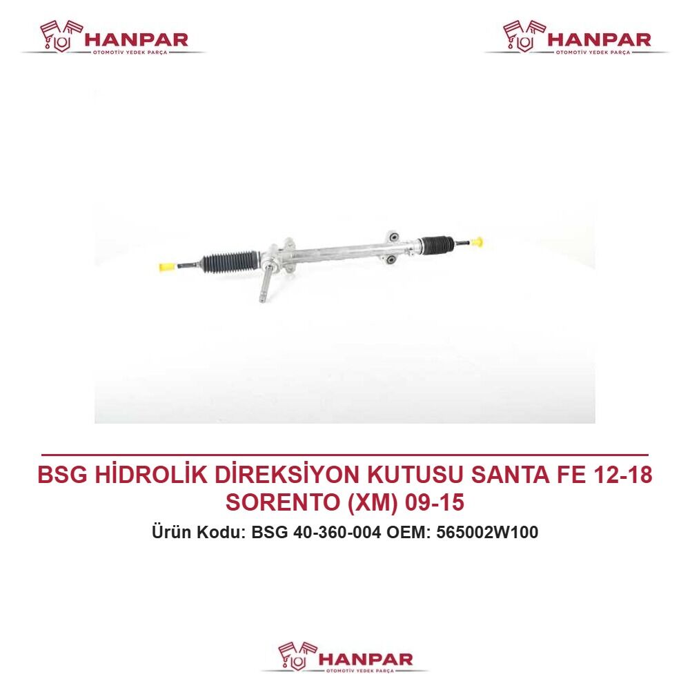 BSG HİDROLİK DİREKSİYON KUTUSU SANTA FE 12-18 SORENTO (XM) 09-15