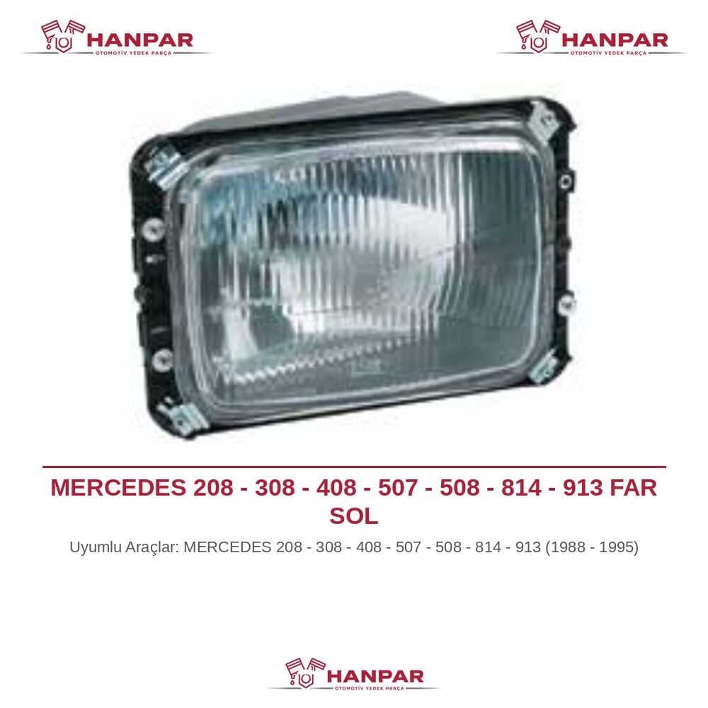 MERCEDES 208 - 308 - 408 - 507 - 508 - 814 - 913 FAR SOL (1988-1995)