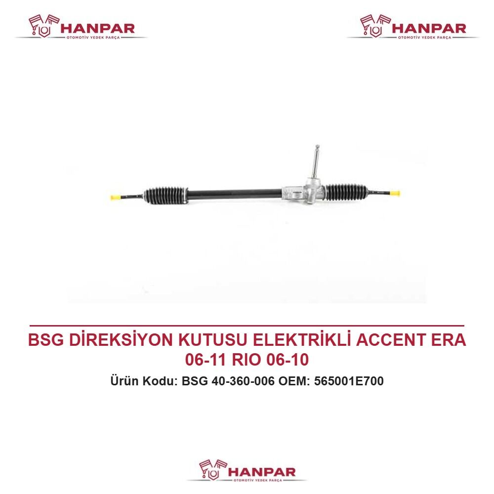 BSG DİREKSİYON KUTUSU ELEKTRİKLİ ACCENT ERA 06-11 RIO 06-10